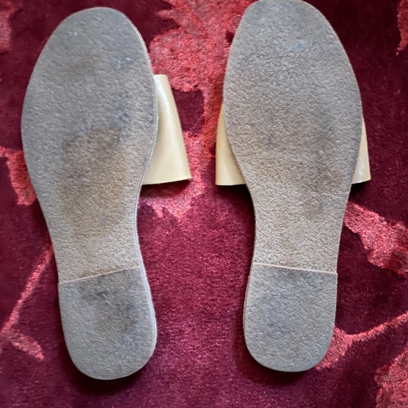 Madewell Tan Slide Sandals - Picture 2 of 2